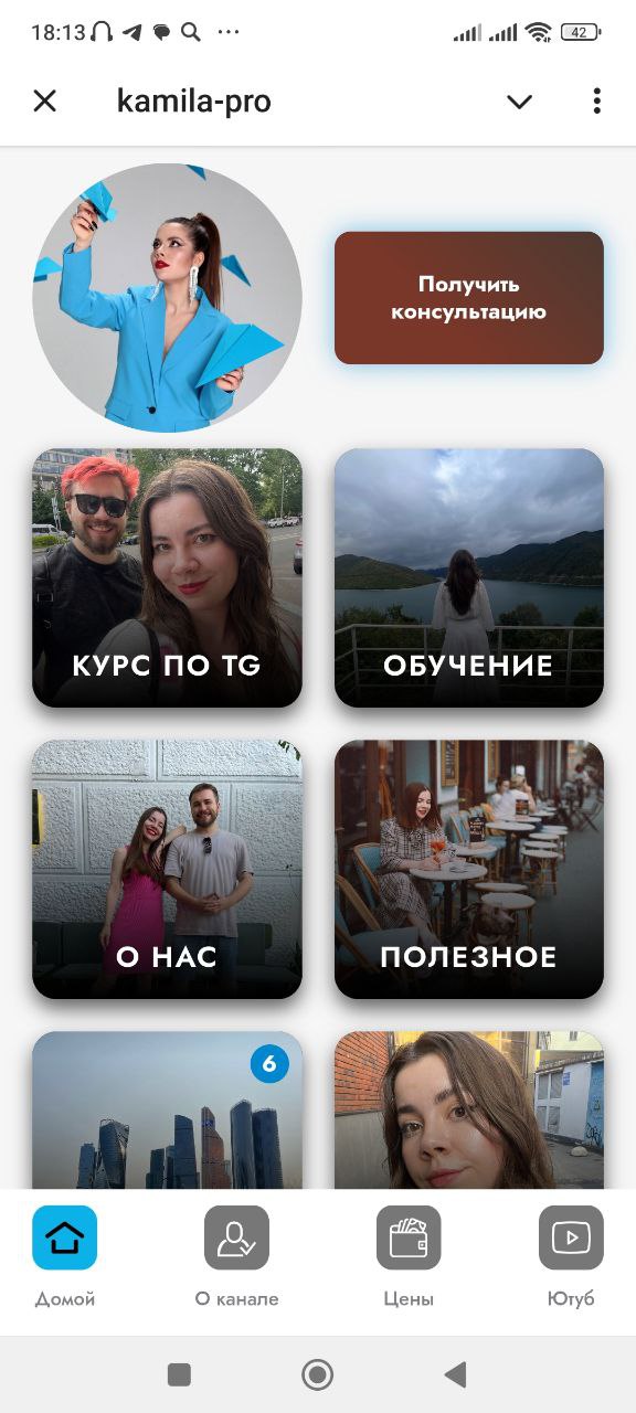 Приложение для Камиллы Жибули